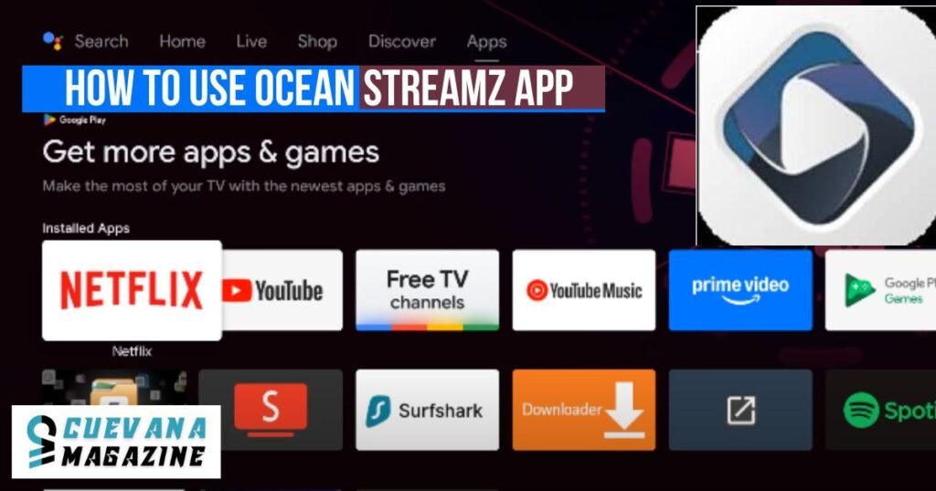 How To Use Ocean Streamz App